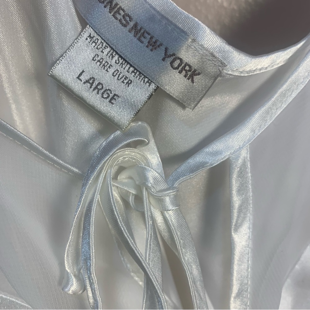 VTG Jones New York Satin Full Length Slip Dress Chemise - Picture 9 of 12
